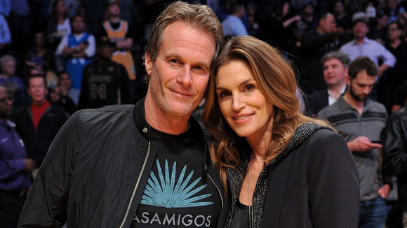 Rande Gerber And Cindy Crawford